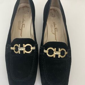 Ferragamo black mocasines